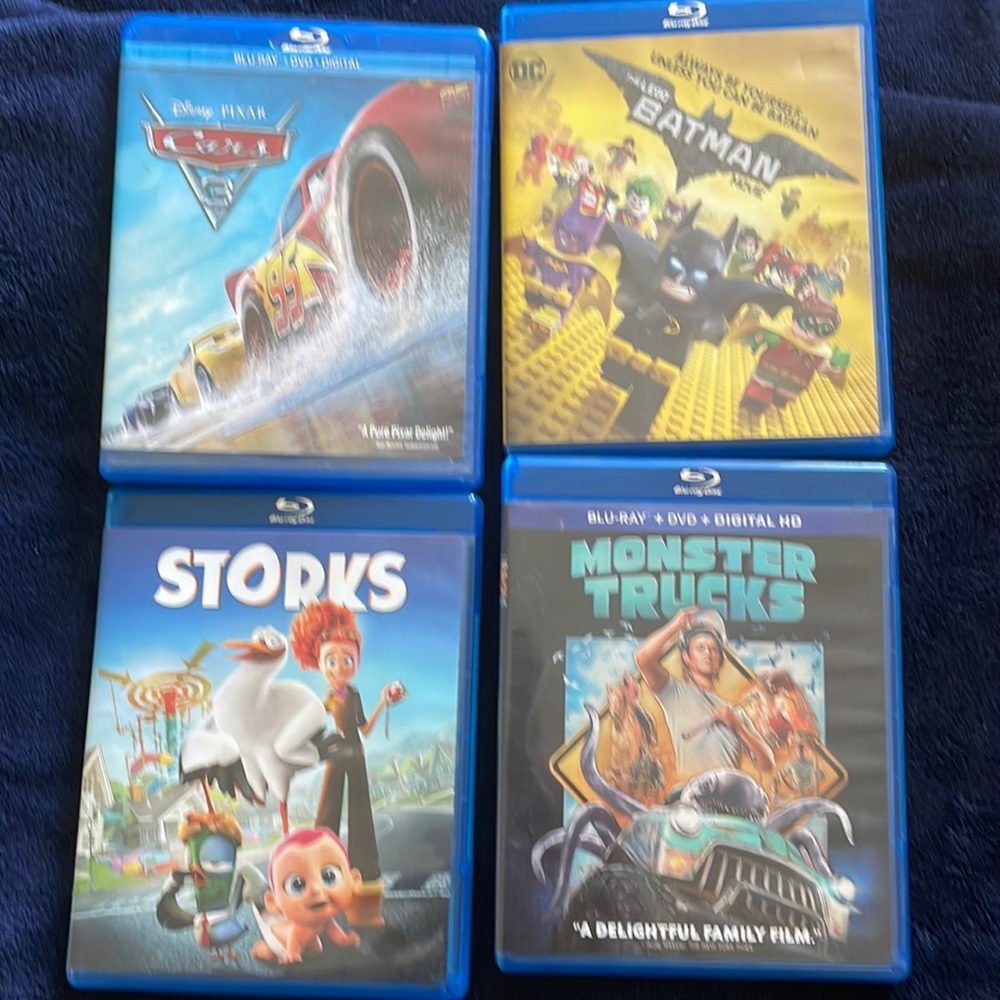Kids BluRay DVD Bundle 1
